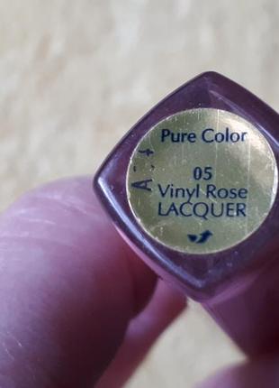 Американская жидкая лаковая розовая нюдовая помада для губ естелаудер estee lauder 05 vinyl rose2 фото