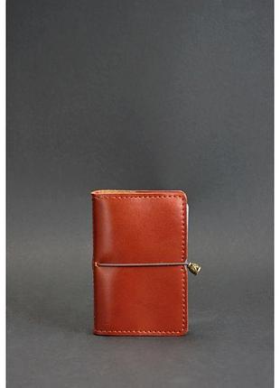 Кожаный кард-кейс 7.0 светло-коричневый