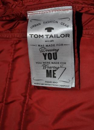 Tom tailor женский теплый пуховик том тейлор4 фото