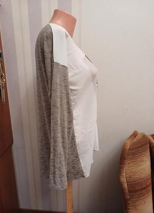Шикарний джемпер легкий светр блуза лонгслів л3 фото