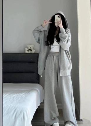 Объемный костюм в стиле оверсайз roz-102