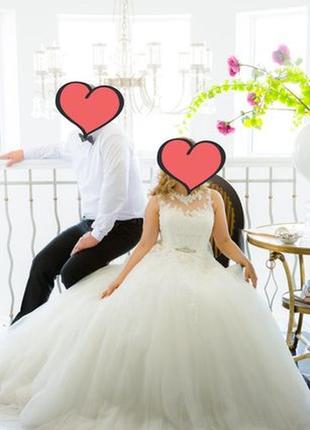 Свадебное платье цвета айвори2 фото