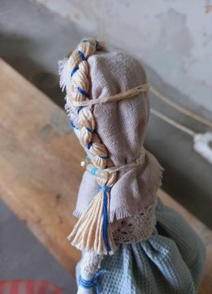 Лялька мотанка ручної роботи з вишивко. 30 см3 фото
