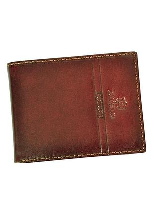 Чоловічий шкіряний гаманець emporio valentini 563 292e коричневий -