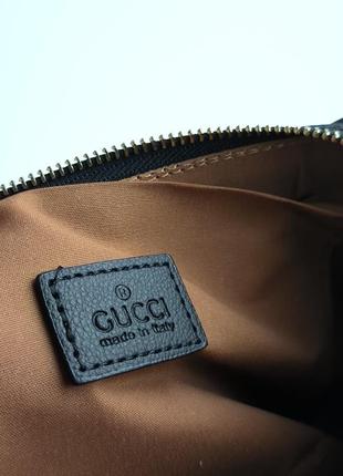 Сумка gucci aphrodite shoulder bag black/grey leather 4