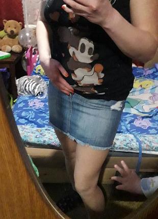 Класна джинсова спідниця 9