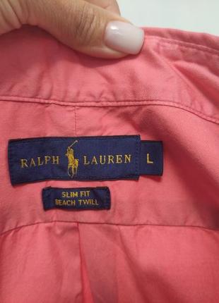 Рубашка с мужского плеча хлопок ralph lauren5 фото