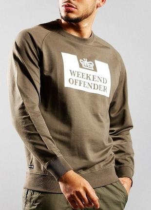 Новий світшот хакі weekend offender оригінал