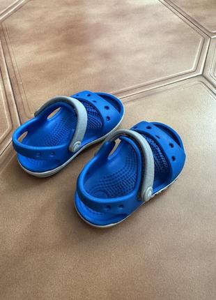 Дитячі сандалі crocs original3 фото