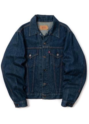 Levis 70506-0216 vintage denim trucker jacket мужская джинсовая куртка1 фото