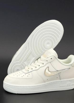 Жіночі кросівки nike air force 1 low beige 38-39-40