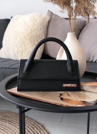 Сумка jacquemus le chiquito long black