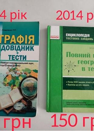 Підготовка до зно з географії