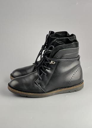 Фирменные кожаные ботинки ботинки diesel vagabond as98 ecco clark’s geox