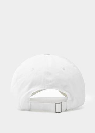 Нова чоловіча базова кепка від reebok у білому кольорі оригінал (м-л)3 фото