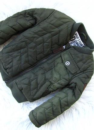 Стильная теплая куртка бомбер make your mark