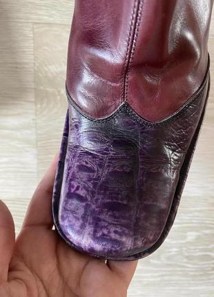 Эксклюзивные кожаные ботинки ручной работы3 фото
