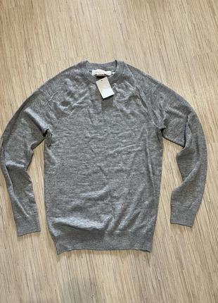 Хлопковый свитер от h&m xs