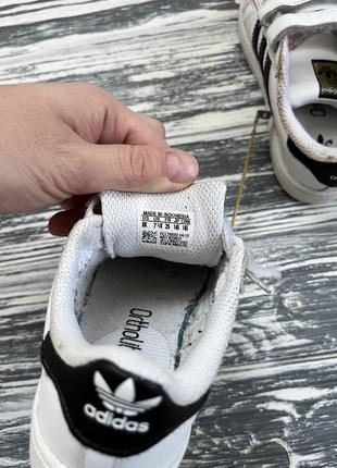 Детские кроссовки adidas originals superstar, кеди дитячі adidas оригінал6 фото