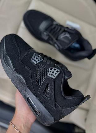 Nike air jordan 4 retro black cat