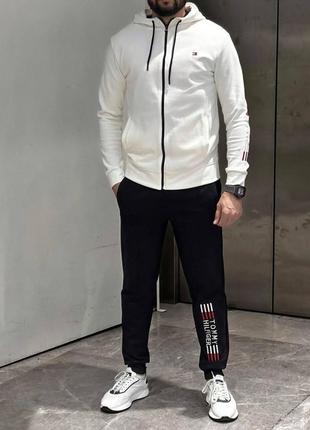 Трендовый костюм Tommy hilfiger/UK зипка + штаны томи хилфигер