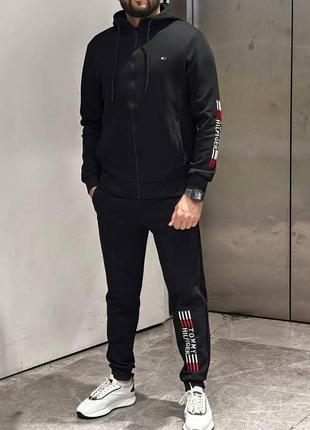 Трендовый костюм Tommy hilfiger/UK зипка + штаны томи хилфигер4 фото