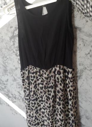 Сукня з леопардом2 фото