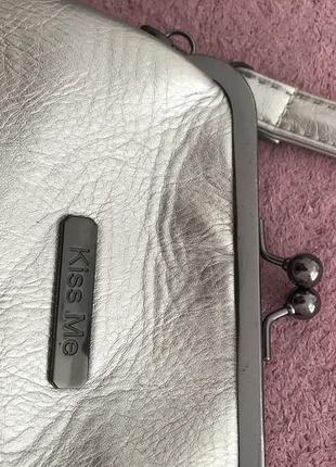 Новая серебряная сумочка3 фото
