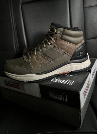 Термо ботинки черевики skechers