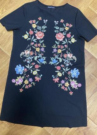 Сукня плаття вишиванка від zara