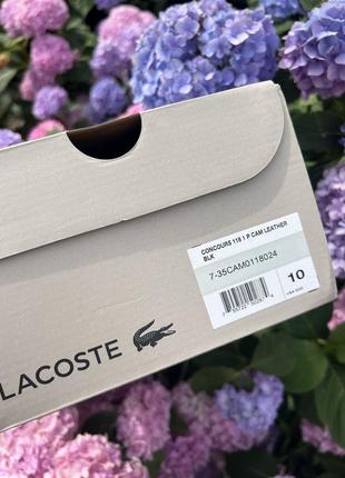 Чоловічі лофери lacoste4 фото