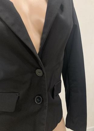 Блейзер жакет пиджак черный женский размер 363 фото