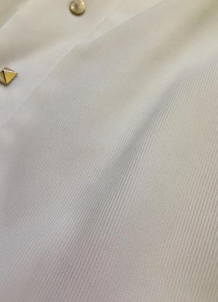 Женский белый классический пиджак жакет имлия3 фото