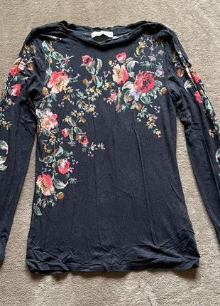 Кофта з квітковим принтом