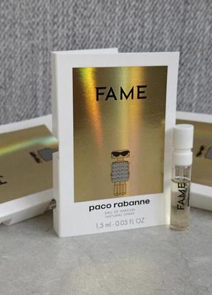 Paco rabanne fame пробник для женщин (оригинал)