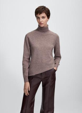 Гольф, свитер, водолазка massimo dutti шерсть+кашемир4 фото