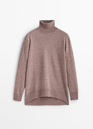 Гольф, светр, водолазка massimo dutti шерсть+кашемір