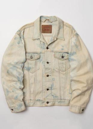 Levis 70506-0216 vintage denim trucker jacket мужская джинсовая куртка1 фото