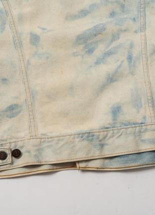 Levis 70506-0216 vintage denim trucker jacket мужская джинсовая куртка8 фото