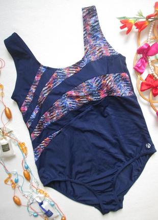 Мега шикарный слитный моделирующий купальник батал m&s 08-23🌺🌴🌺