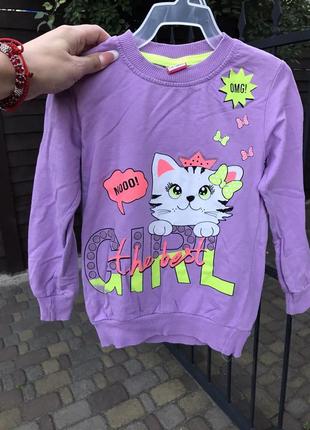 Фото 1160 свитшот на рост 110 см