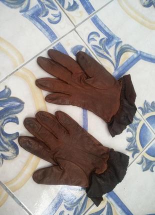 Эксклюзив кожа перчатки осень весна англия5 фото