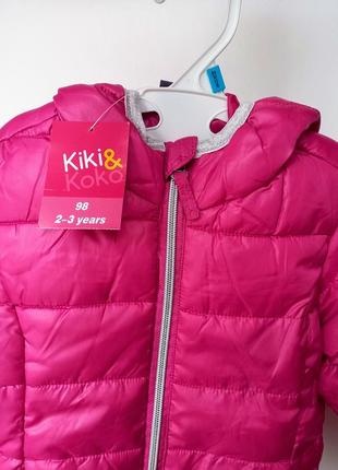 Куртка для девочки новая! размер 98 см 4