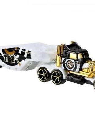 Hot wheels truck turbo beast. скоростной грузовик - трейлер хот вилс. оригинал из сша1 фото