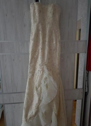 Платье свадебное, вечернее1 фото