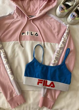 Fila худи спортивный топ свитшот