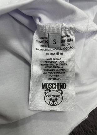 💜есть наложка 💜женская футболка "moschino"💜lux качество 💜5 фото
