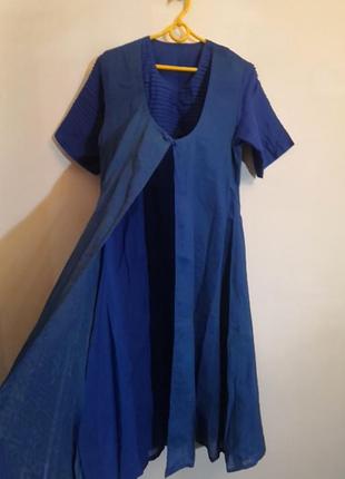 Платье многослойное этно