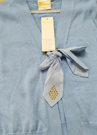 Нова блуза для школи, блузка, світерок, кофта, джемпер, желет4 фото