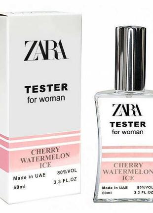 Тестер zara cherry watermelon ice- ощущение полного наслаждения свежестью и сладостью!3 фото